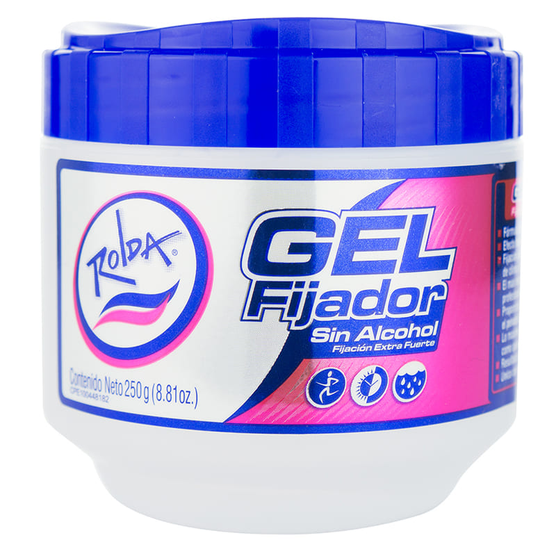 Gel Fijador Para El Cabello Rolda Blanco 250Gr