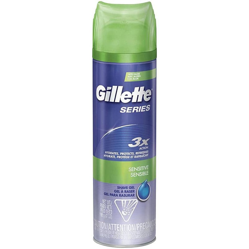 GEL DE AFEITAR GILLETTE 3X SENSITIVE  198G