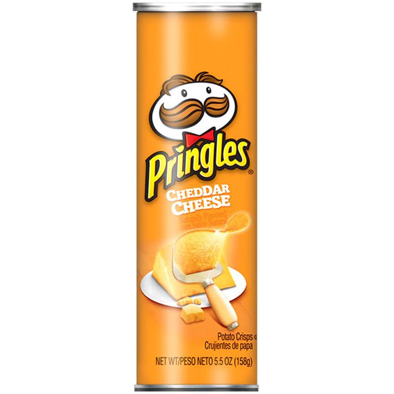 PAPAS PRINGLES QUESO CHEDDAR 158GR