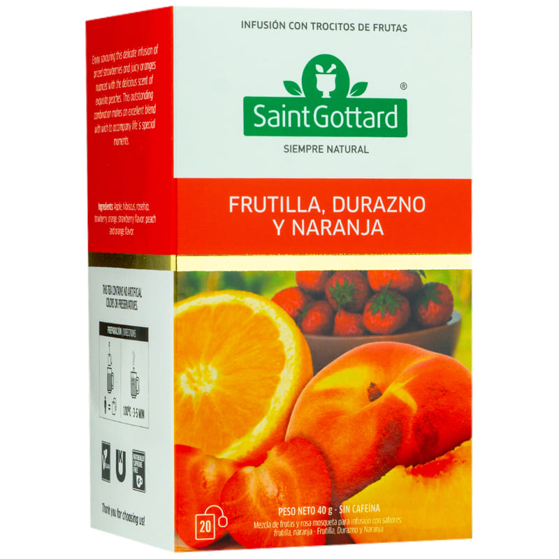 INFUSIONE SAINT GOTTARD SURTIDO FRUTAL 40 GR