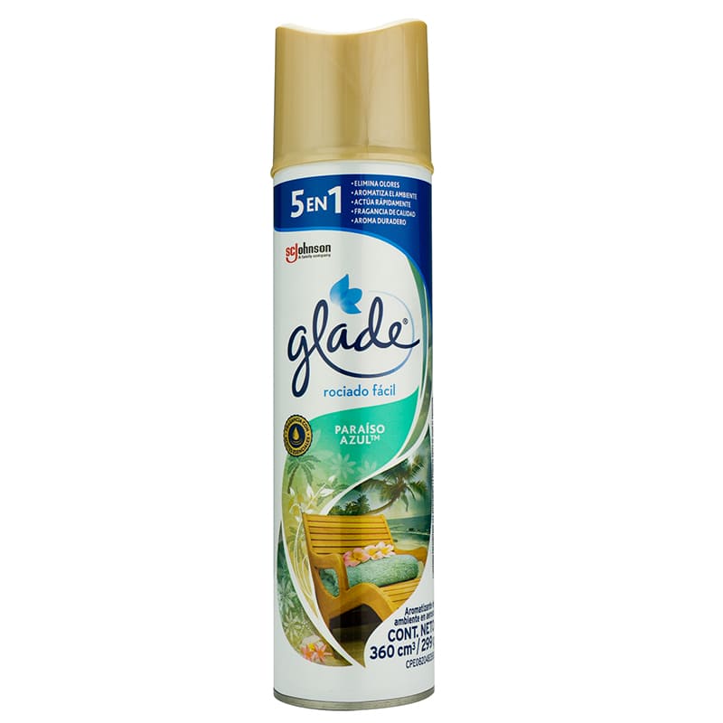 Aromatizante Glade Paraiso Azul 360Ml