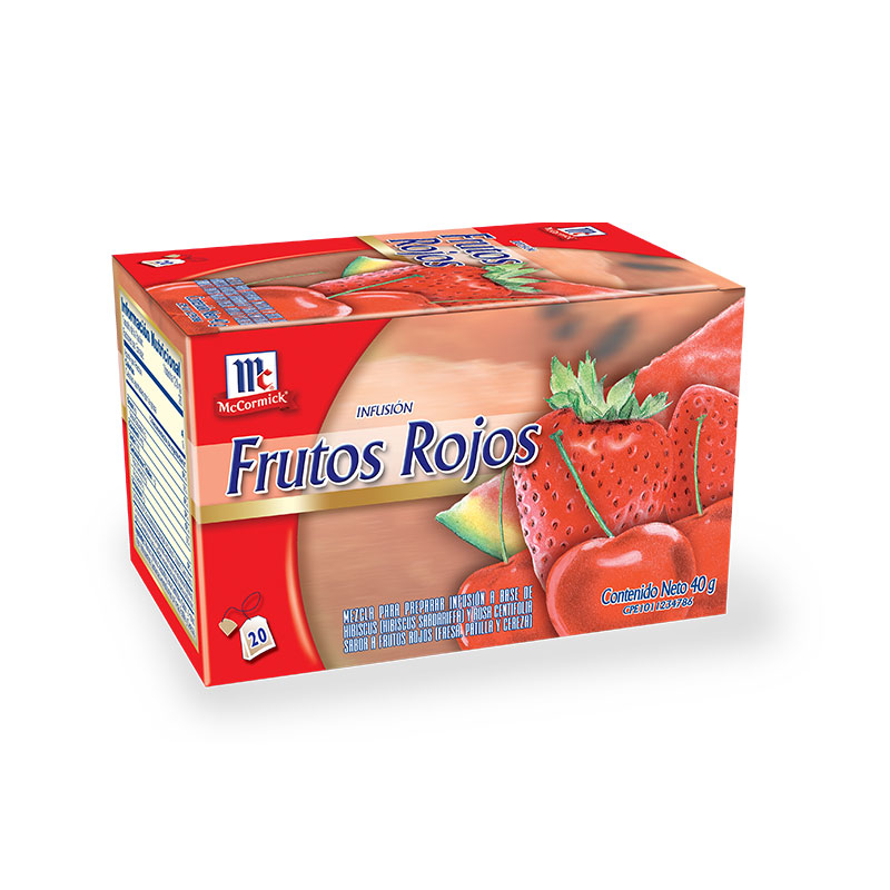 FRUTOS ROJOS MCCORMICK INFUSION 20 BLS