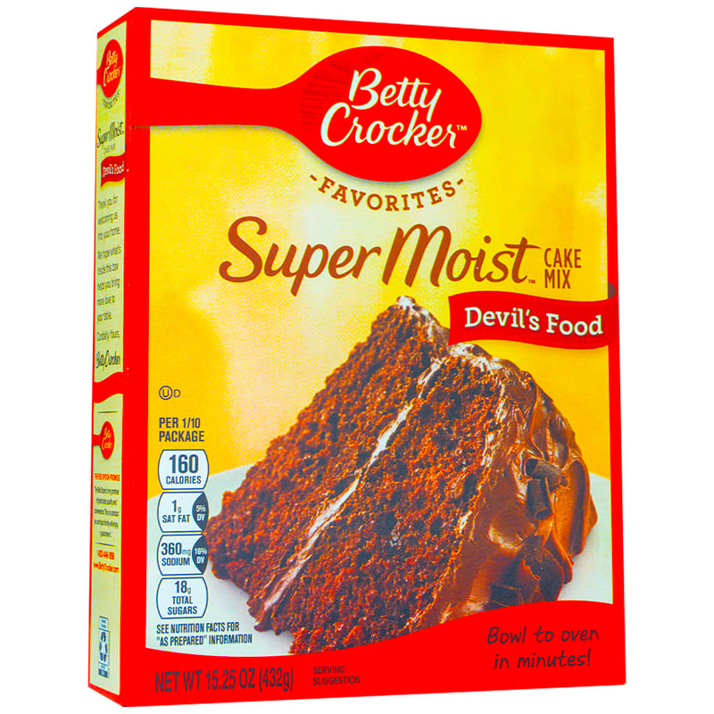 MEZCLA PARA TORTA DE CHOCOLATE BETTY CROCKER 432GR