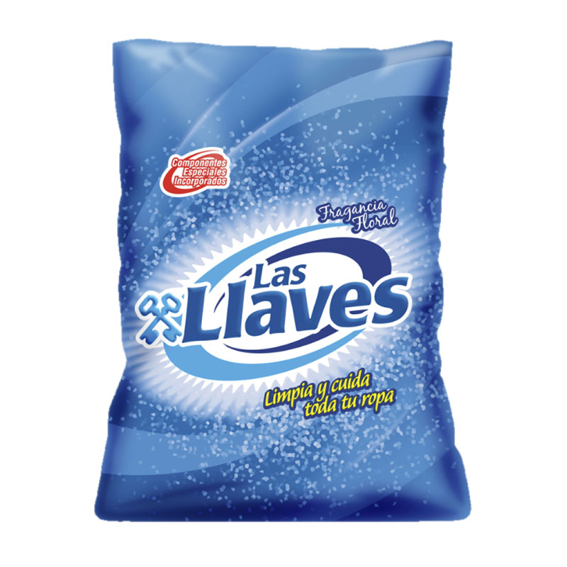 DETERGENTE LAS LLAVES EN POLVO FLORAL 1KG
