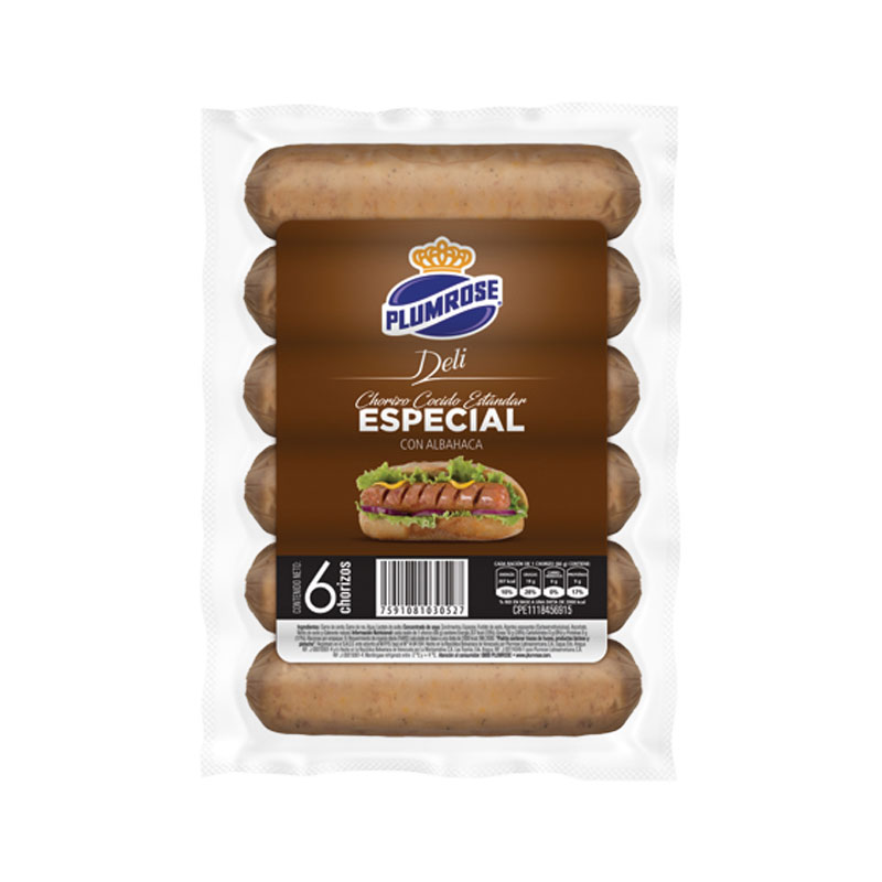 CHORIZO DELI ESPECIAL 400G