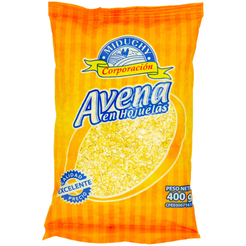 AVENA MIDUCHY EN HOJUELAS 400 GR