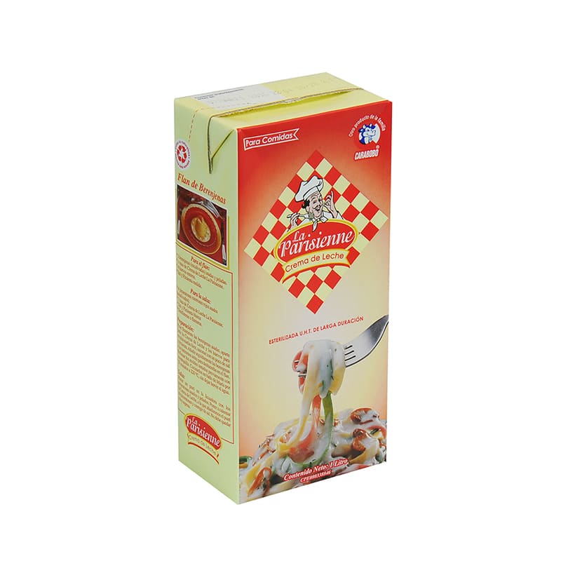 CREMA DE LECHE LA PARISIENNE 1L