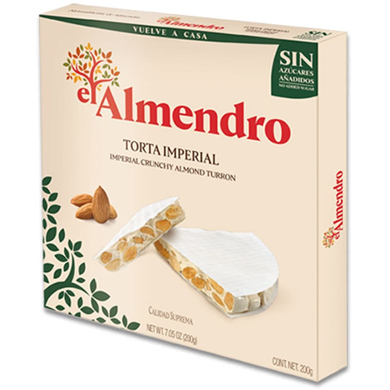 TORTA IMPERIAL ALMENDRO SIN AZUCAR 200GR