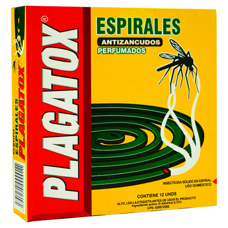 PLACAS REPELENTES PLAGATOX 12UN