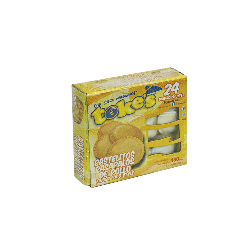 PASTELITO TOKE´S DE POLLO 24 UND
