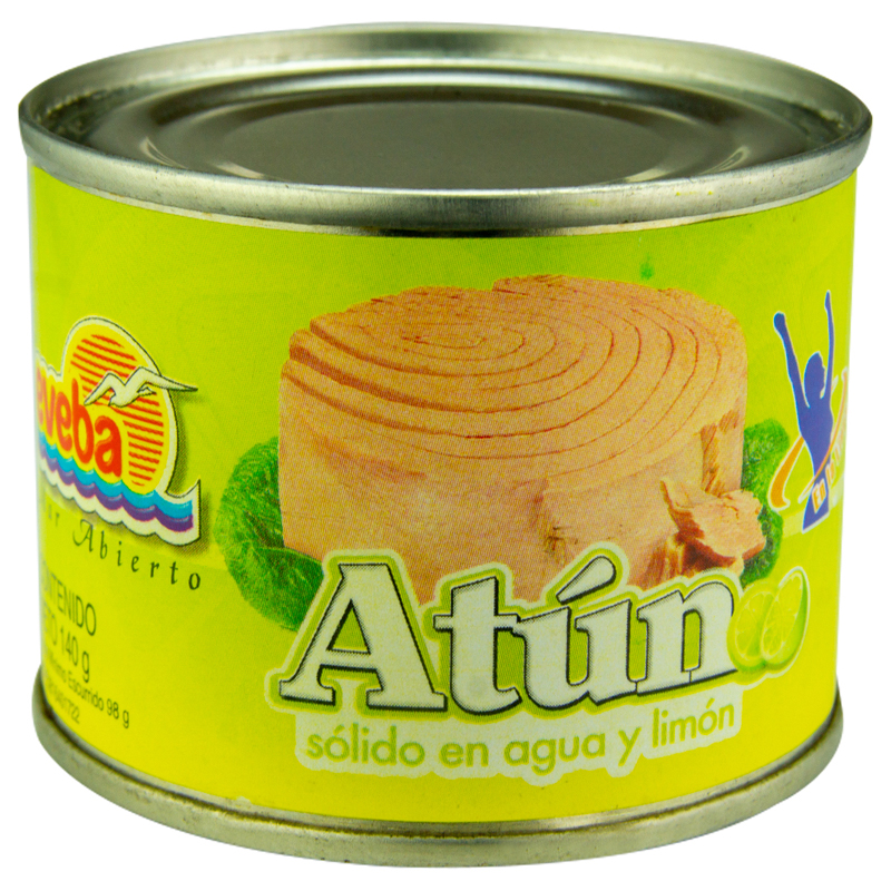 ATUN EVEBA AGUA/LIMON 140 GR