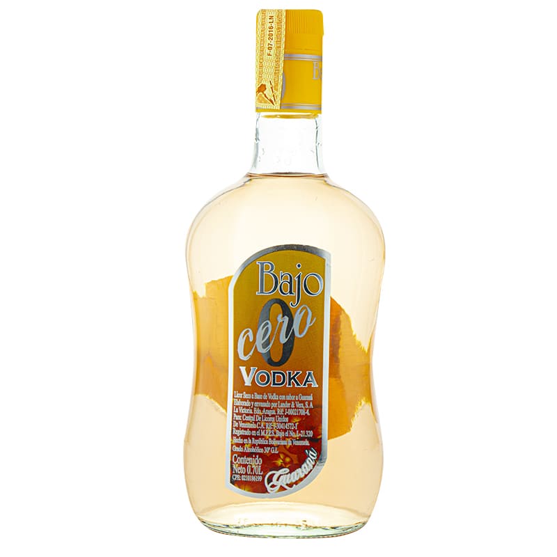Vodka Bajo Cero Guarana 0.70Ml