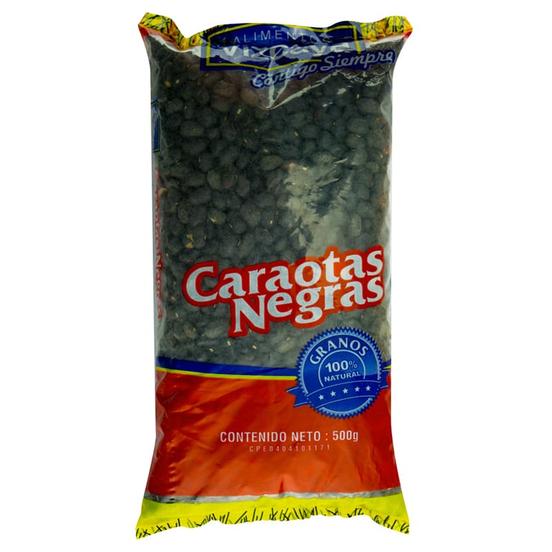 CARAOTAS NEGRAS VIZCAYA 500GR