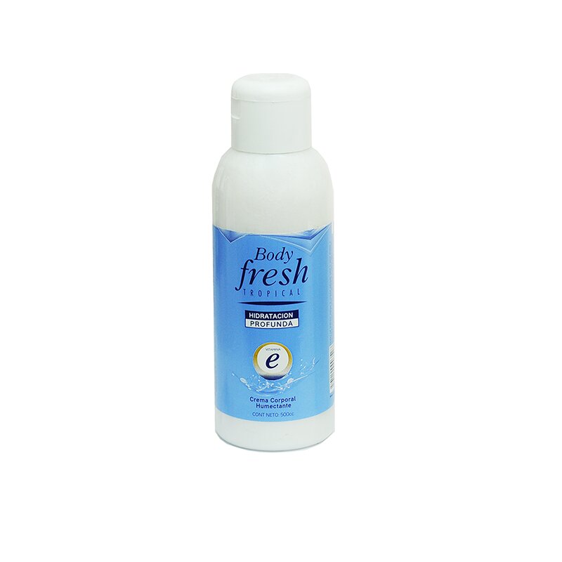 CREMA BODY FRESH CON VITAMINA E  500 ML