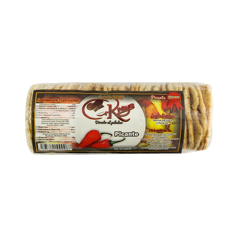 CASABE KRAYS PICANTE 80GR