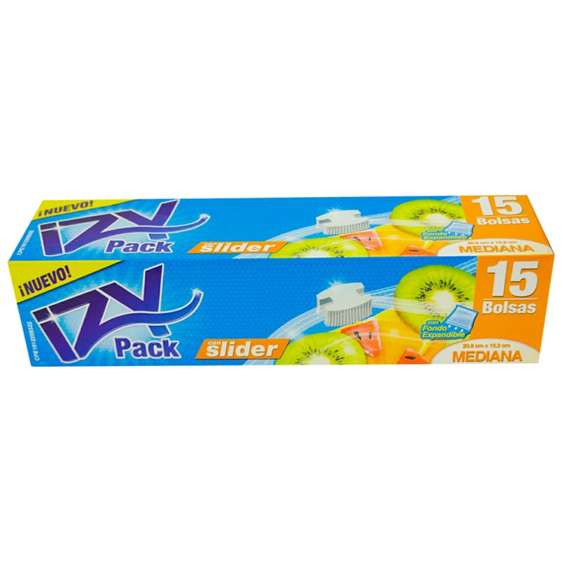 BOLSAS IZYPACK MEDIANA 15 UND