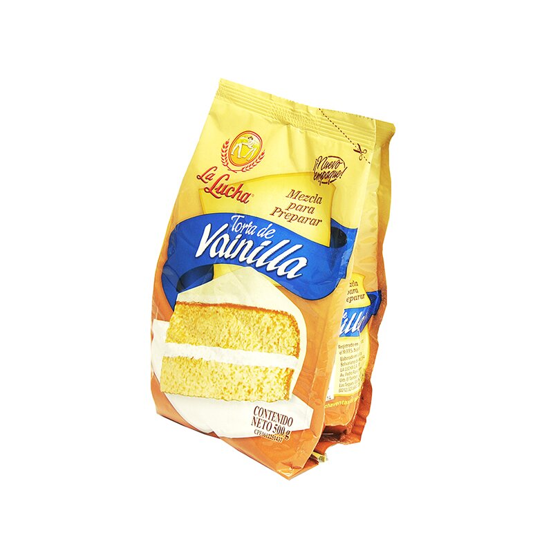 MEZCLA PARA TORTAS LA LUCHA DE VAINILLA  500 GR