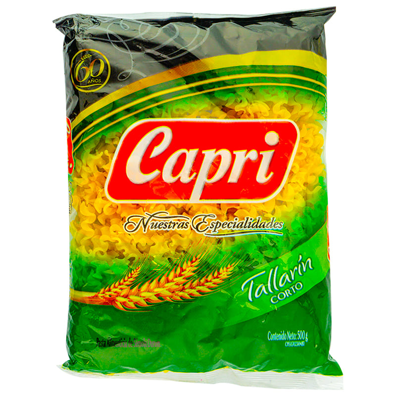 PASTA CAPRI TALLARINES 500GR