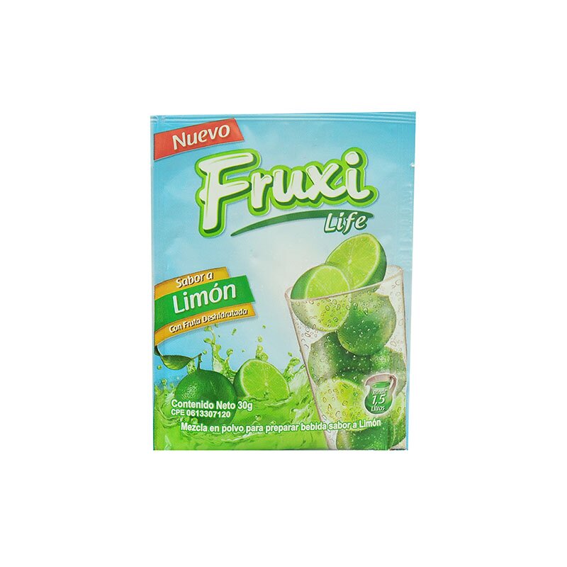 BEBIDA FRUXI LIFE LIMÓN 30 GR
