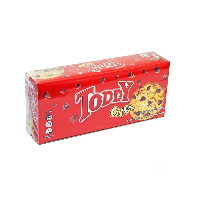 GALLETAS TODDY CHIPS 24 GR