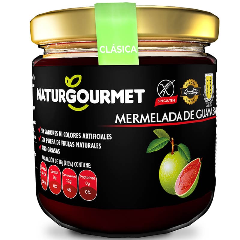 CONFITURA DE GUAYABA NATURGOURMET 200GR