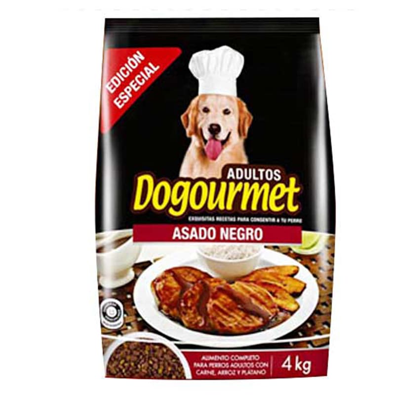 PERRARINA DOGOURMETASADO NEGRO 4KG