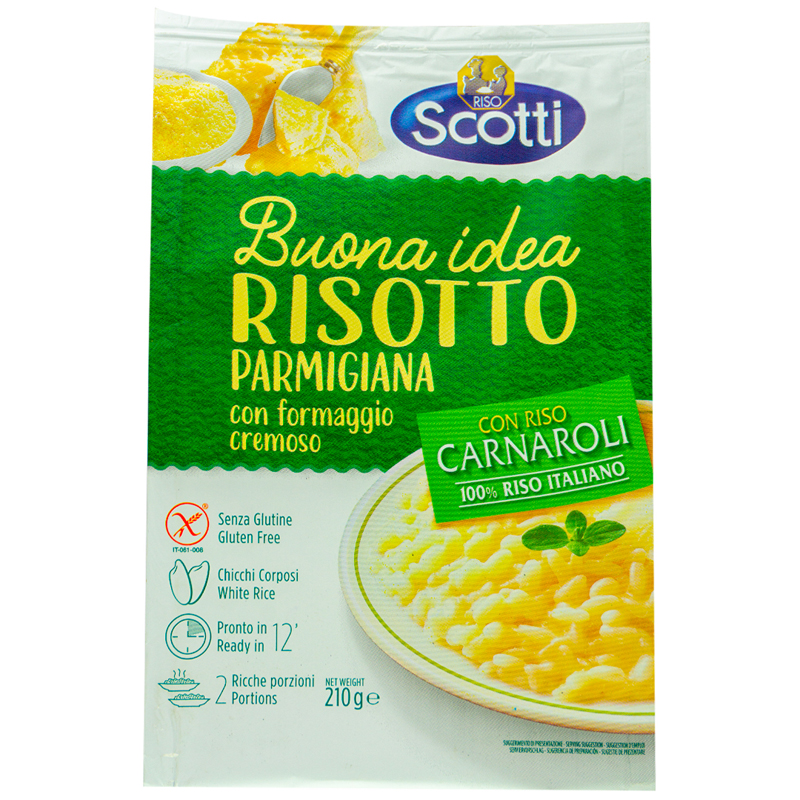 RISOTTO SCOTTI A LA PARMGIANA 210GR
