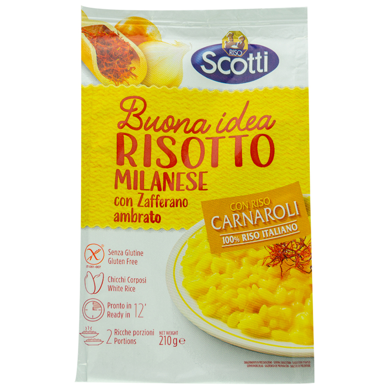 RISOTTO SCOTTI A LA MILANESA 210GR