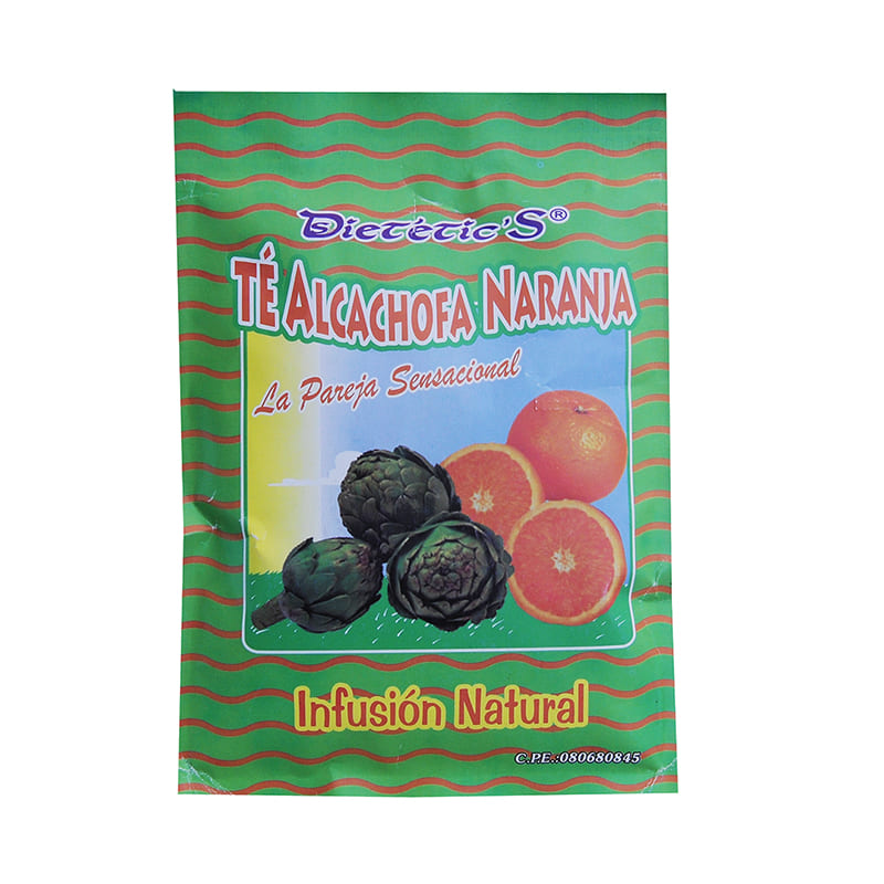 TÉ DE NARANJA Y ALCACHOFA DIETETIC'S 100 GR.