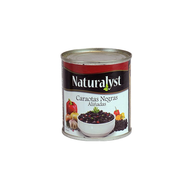CARAOTAS NATURALYST NEGRAS ALIÑADAS 220 GR
