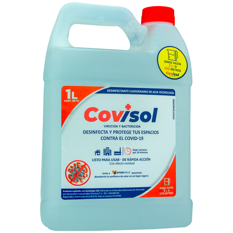 ANTIBACTERIAL DESINFECTANTE COVISOL 1 LT