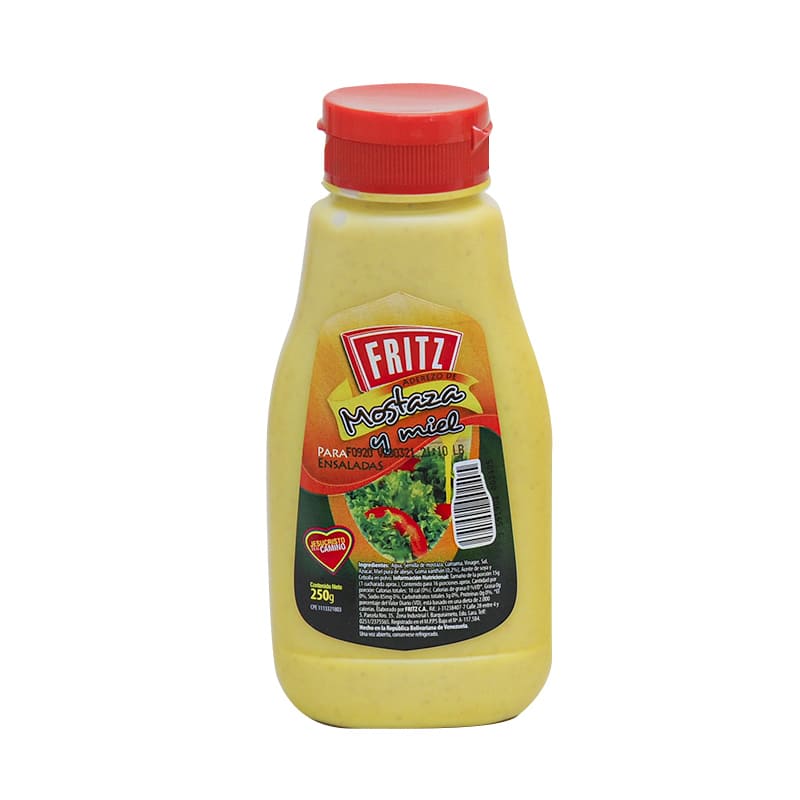 MOSTAZA MIEL FRITZ 240G
