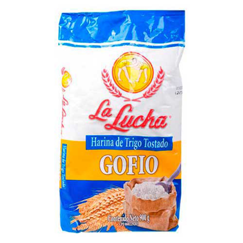 HARINA DE TRIGO TOSTADO LA LUCHA 900GR
