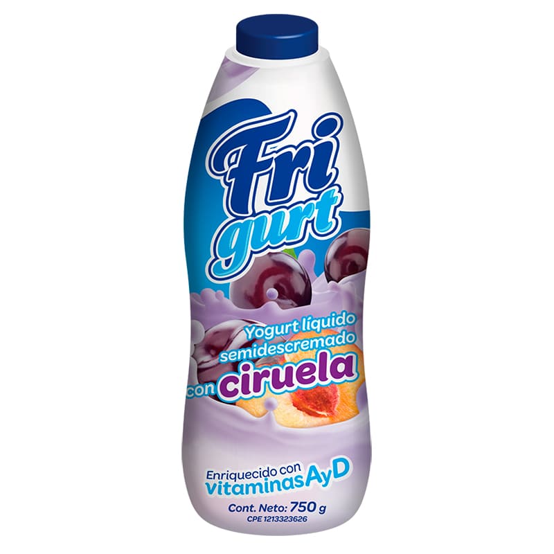 YOGURT LIQUIDO FRIGURT CON CIRUELA 750 GR