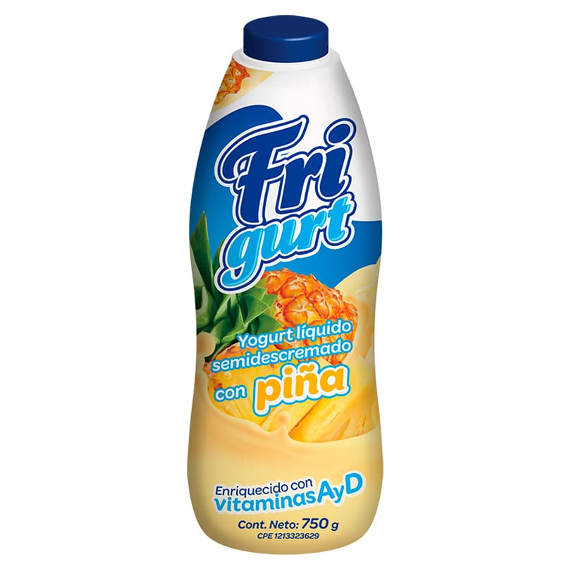 YOGURT LIQUIDO DE PIÑA FRIGURT 750 ML