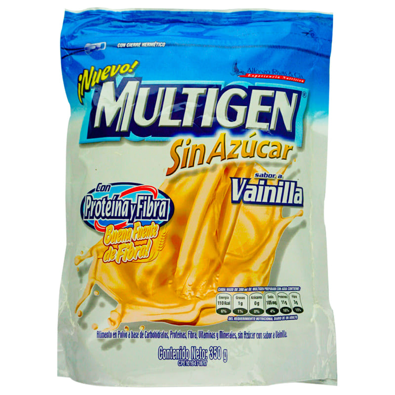 MULTIGEN VAINILLA 350 GR