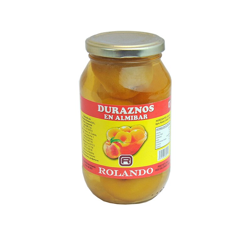 DURAZNO EN ALMIB ROLANDO 500GR
