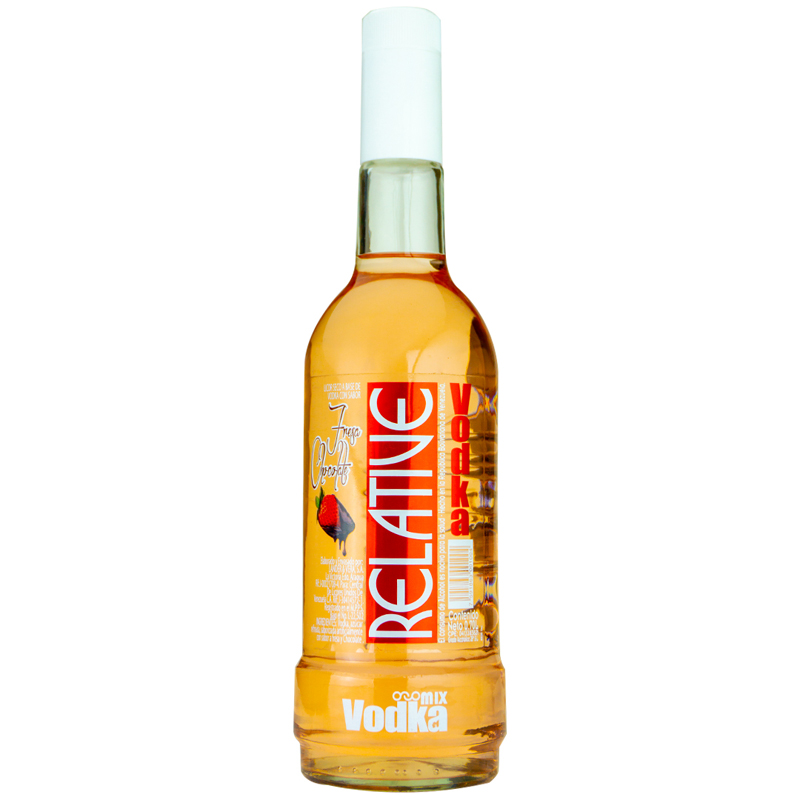 VODKA RELATIVE FRESA CON CHOCOLATE 0.70ML