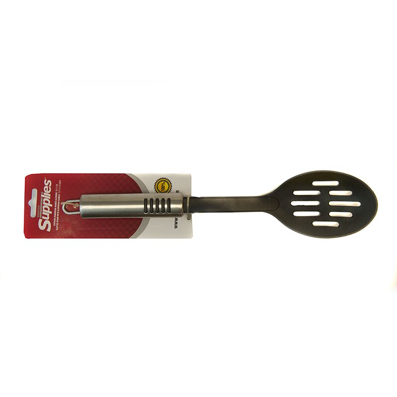 CUCHARA RANURADA MANGO ALUMINIO TOPENCA SUPPLIES
