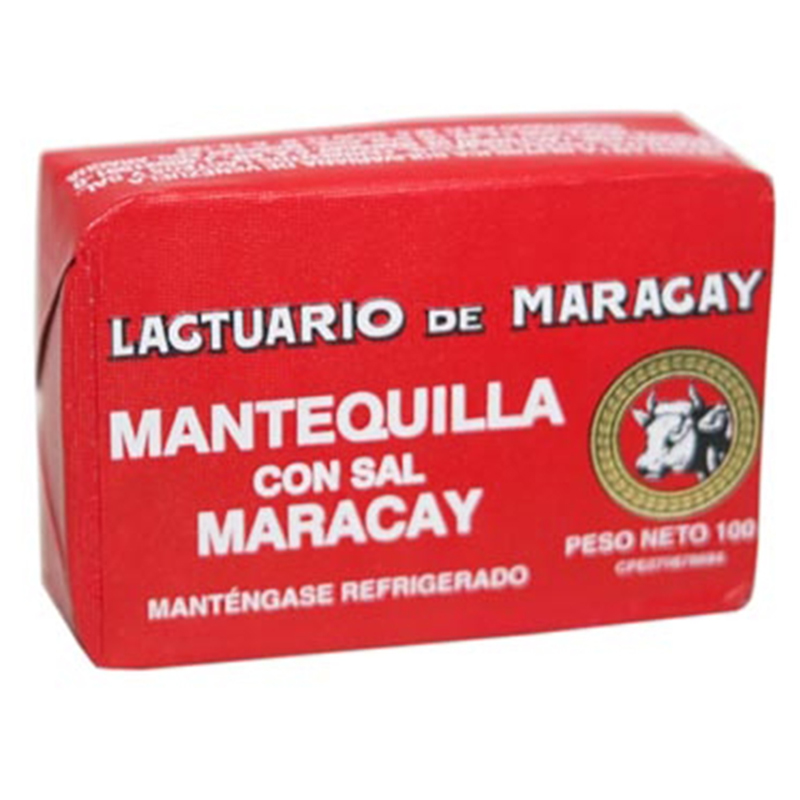 MANTEQUILLA MARACAY CON SAL 100GR