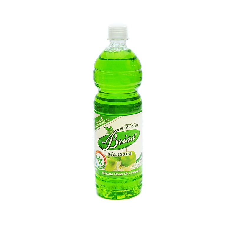 LIMPIADOR BRISS 1 LT ALTO PODER MANZANA