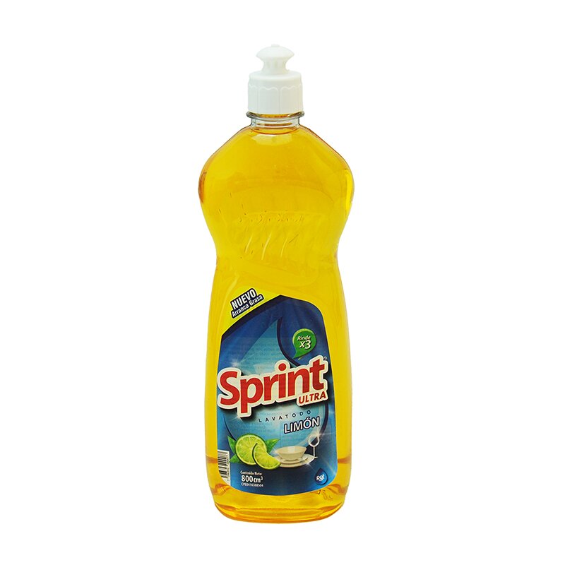 LAVATODO SPRINT ULTRA DE LIMÓN 800 ML