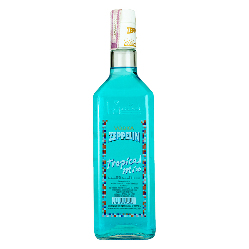 VODKA ZEPPELIN TROPICAL 0.70ML