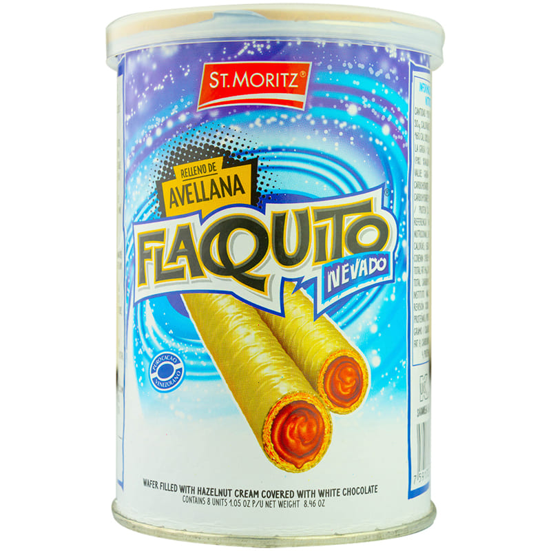 CHOCOLATE FLAQUITO NEVADO ST MORITZ 240 GRS