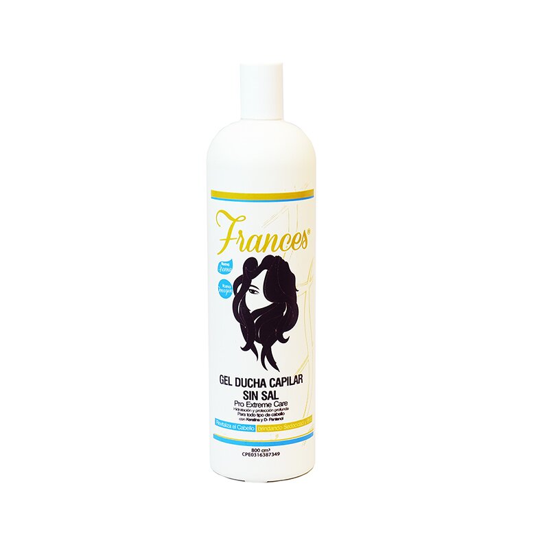 GEL DUCHA CAPILAR FRANCES SIN SAL 800 ML