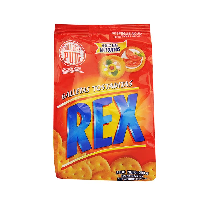GALLETAS TOSTADITAS REX 200G