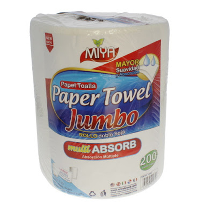 TOALLIN MIYA JUMBO 200 HOJAS