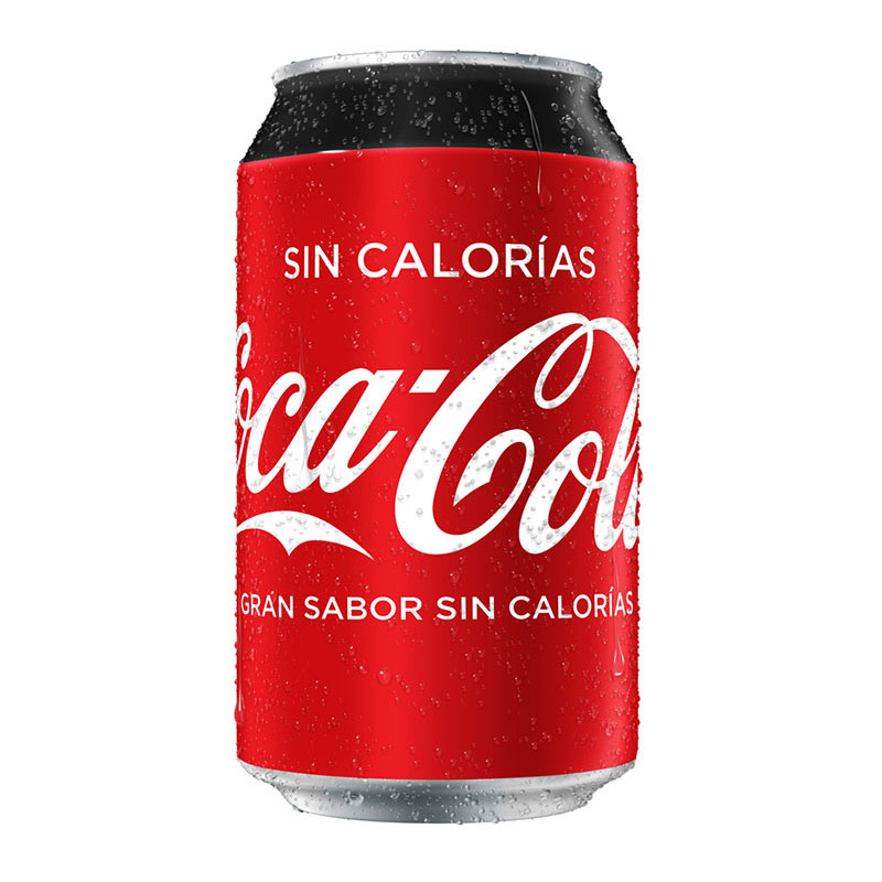 REFRESCO COCA COLA SIN CALORIAS LATA 355 ML 