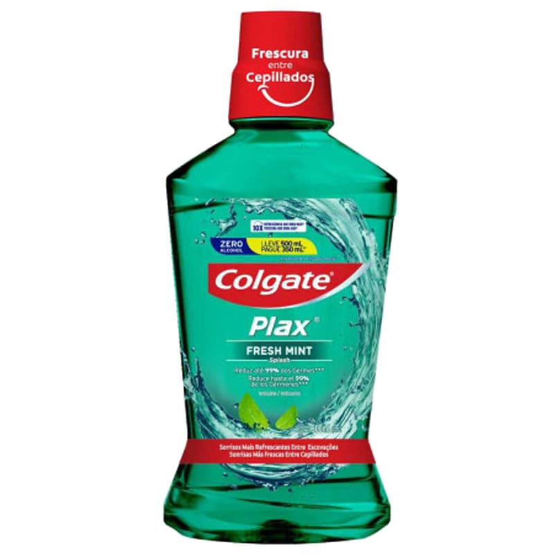 ENJUAGUE BUCAL COLGATE FRESH MINT 500ML