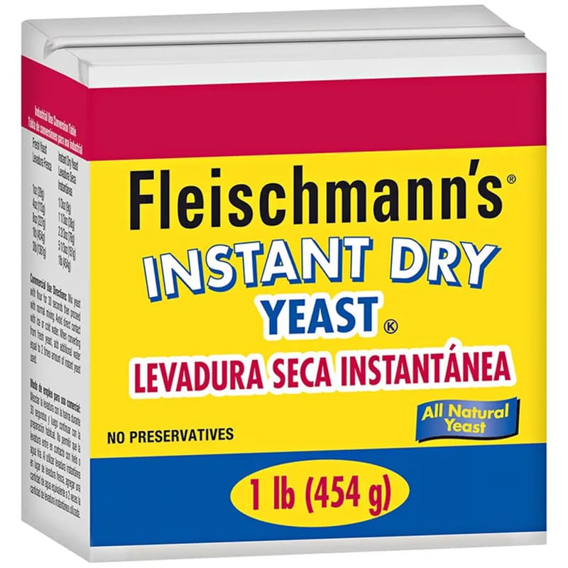 LEVADURA SECA INSTANTANEA FLEISCHMANN'S 454GR